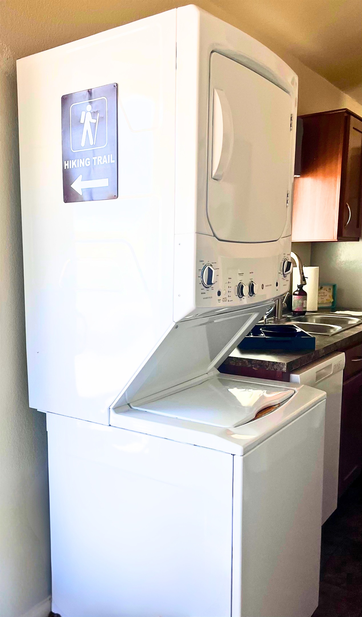 Enjoy the convenience of your own washer and dryer during your stay.