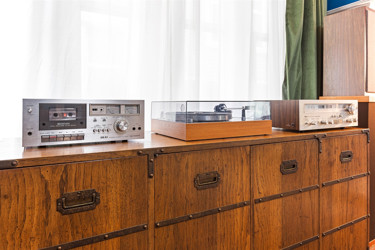 Sound system in the dining room