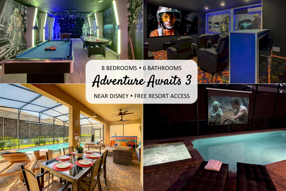 Welcome To Adventure Awaits 3 At Windsor at Westside Resort!