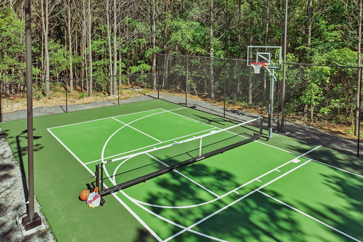 Pickleball/Basketball Court 