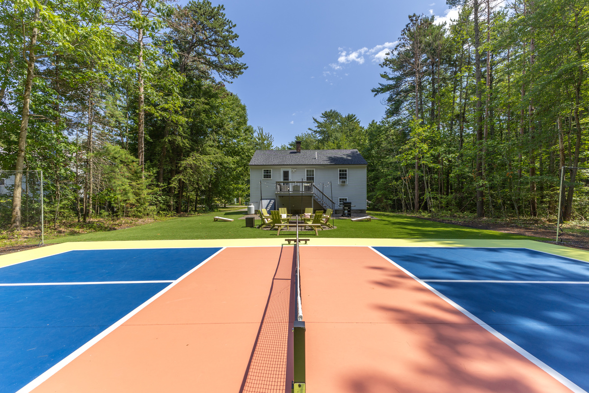Brand-new pickleball court, ready for some fun! 🏓