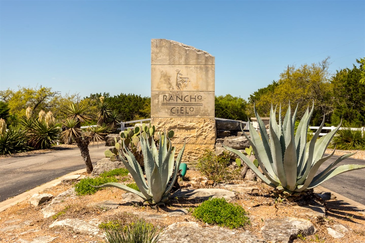 Front Entrance to Ranch Community