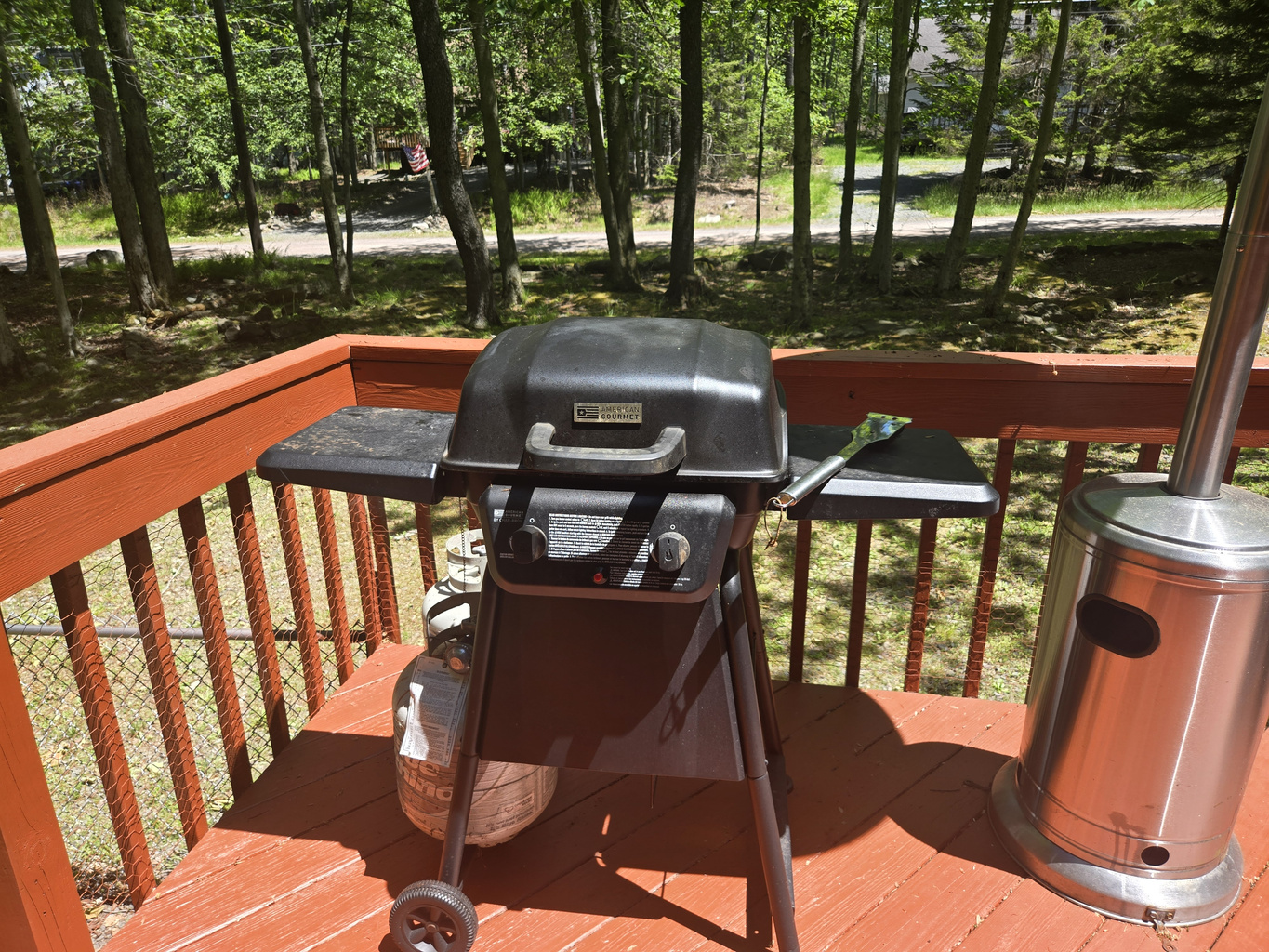 Propane BBQ grill