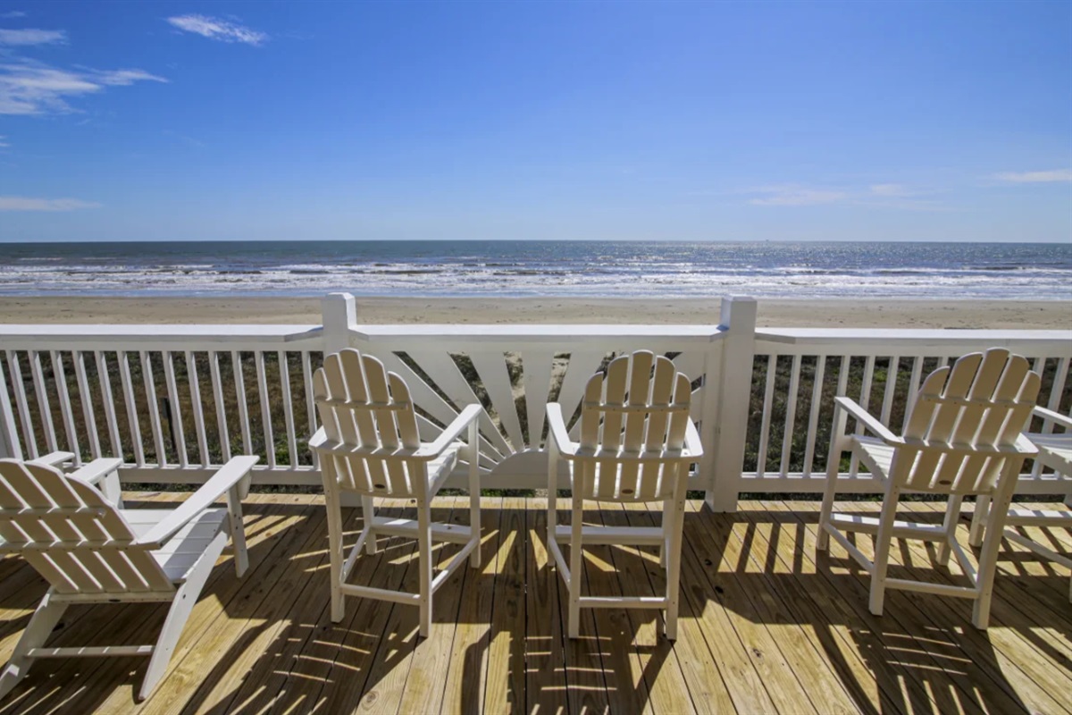 Beachfront Deck