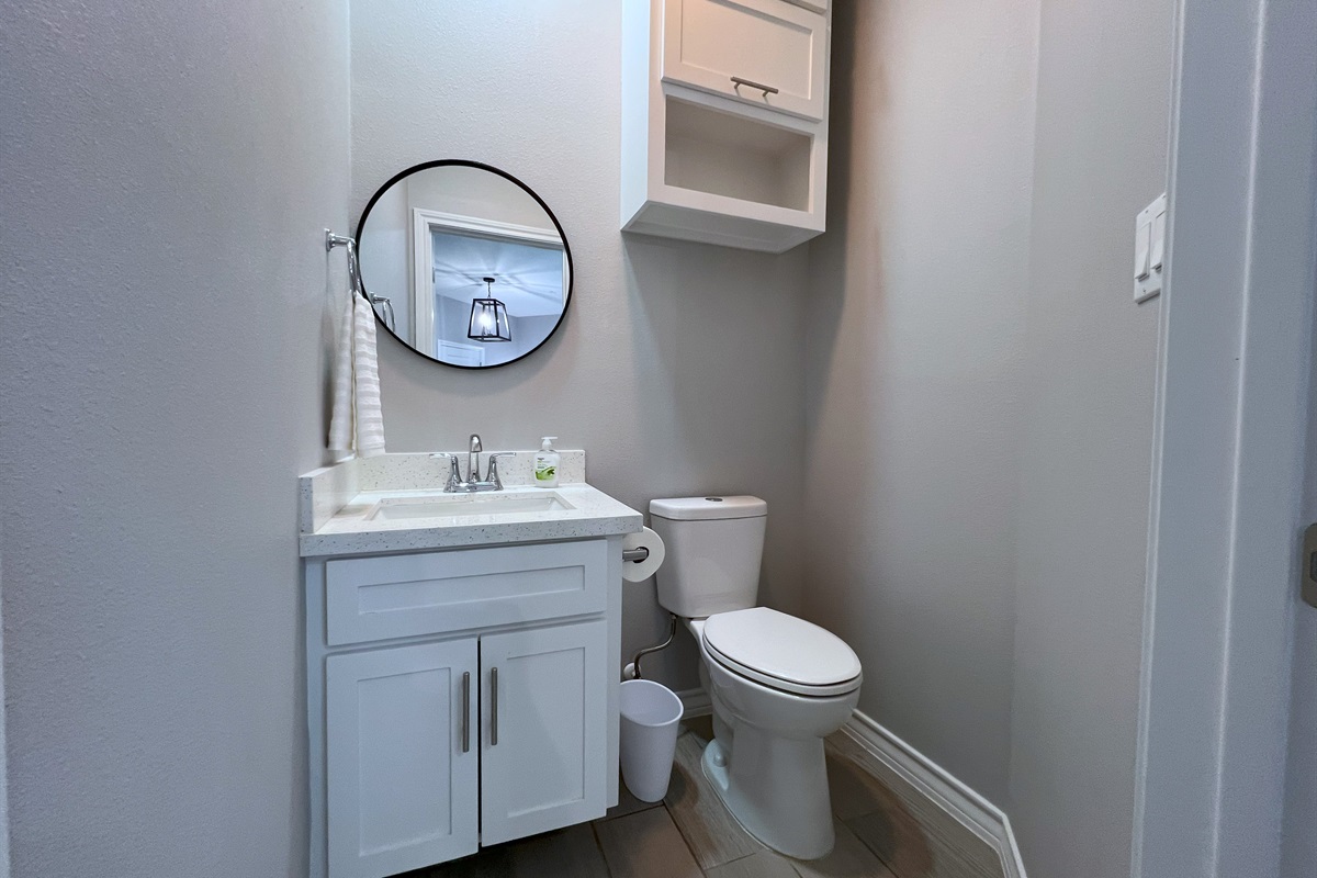 Downstairs Half-Bathroom