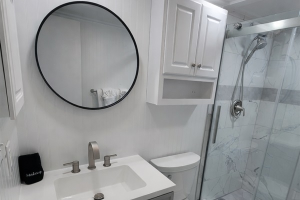 Master Bathroom with walk in shower
