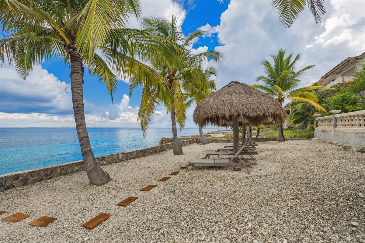 Walkway to Private Beach