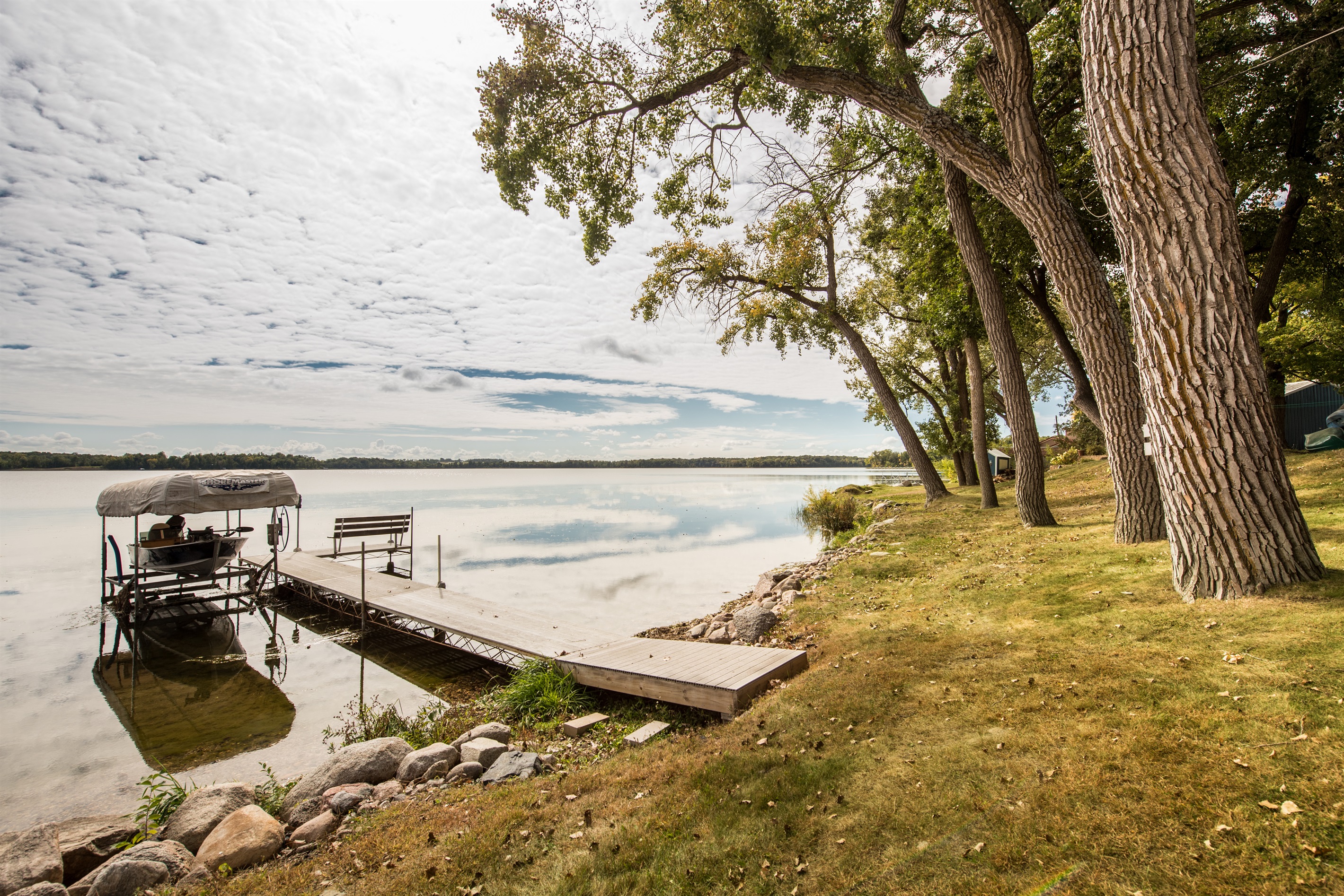 Go fishing from the dock