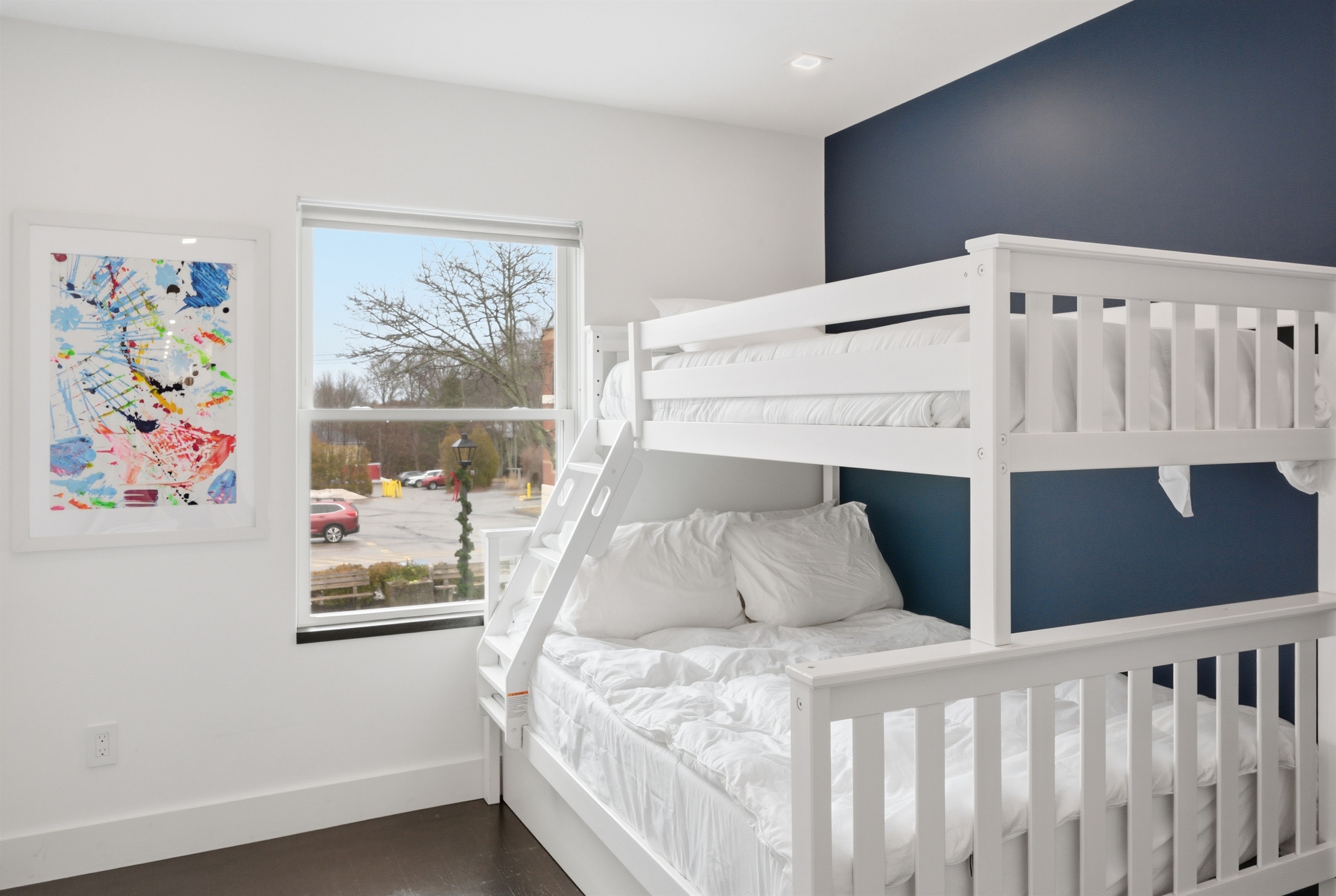 Bunk Room - Views of Main St. Bar Harbor - Blackout Blinds