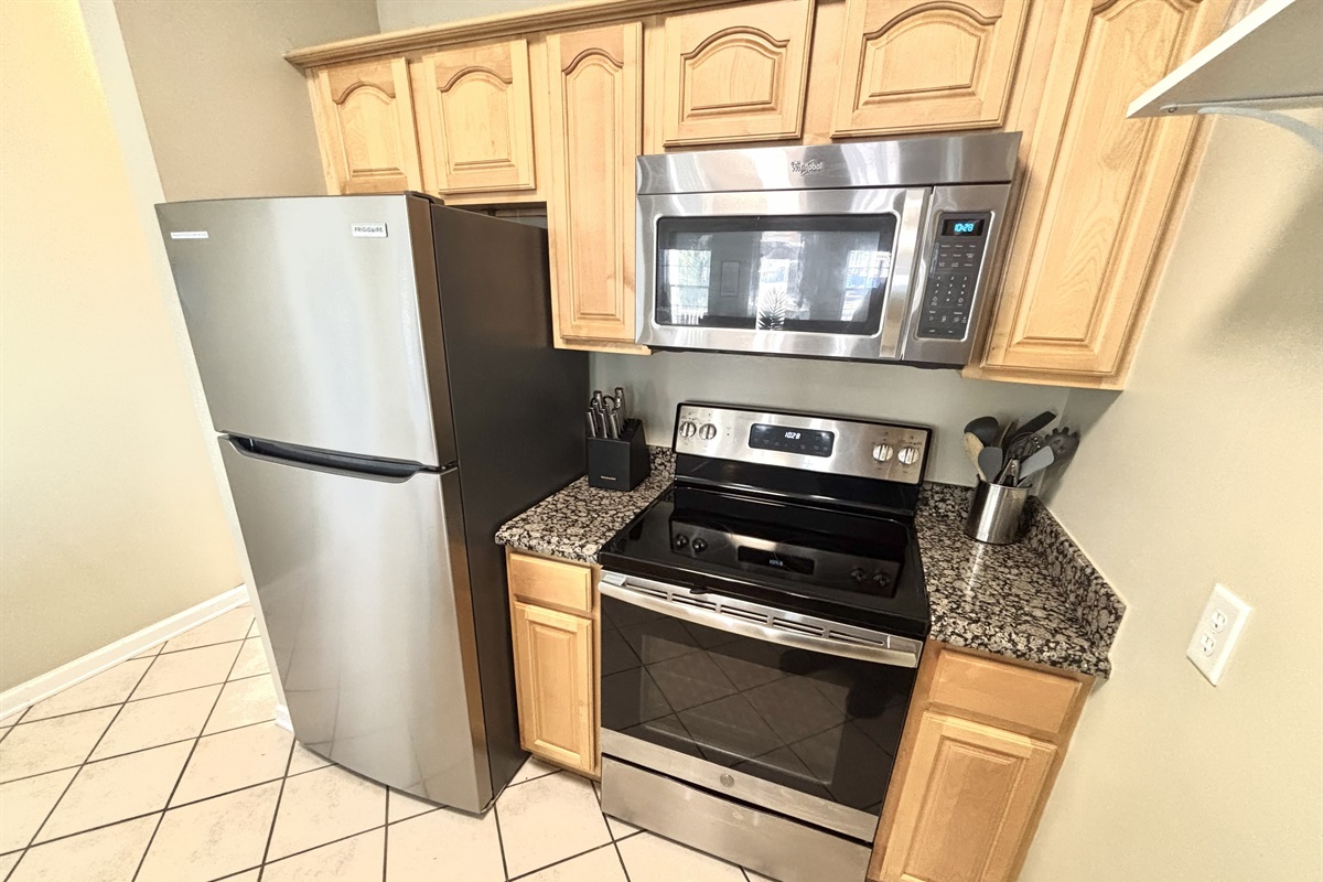 Stainless steel appliances