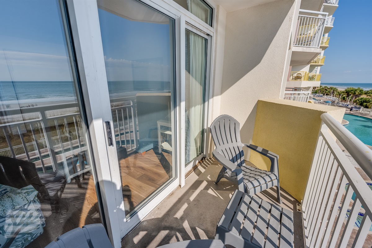 Amazing View from the Balcony!