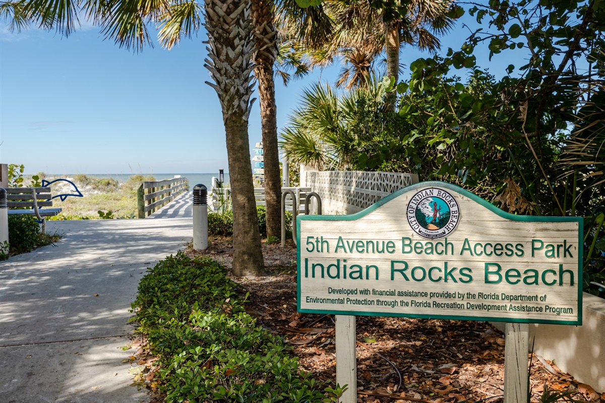 Lots of Beach access points