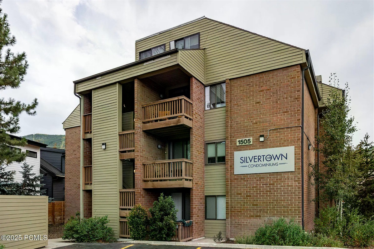 Exterior of the building complex.