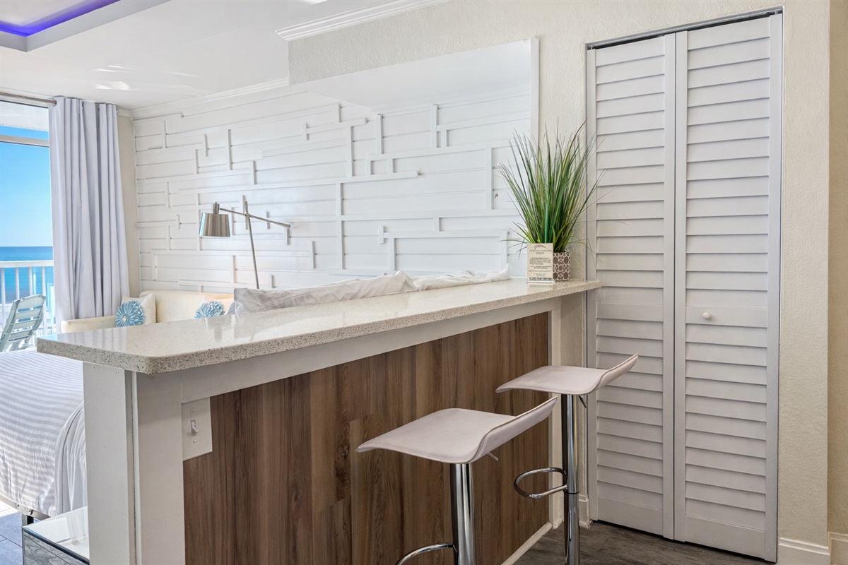 Great view from the bar