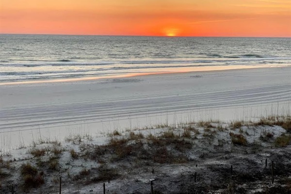 Breathtaking sunset view