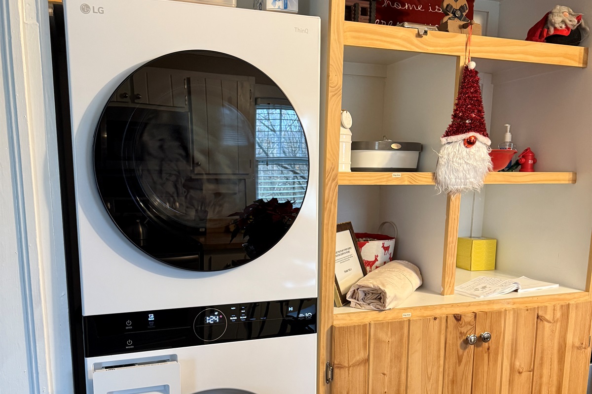 New LG Thinq Smart technolgy washer and ventless dryer installed November 2025