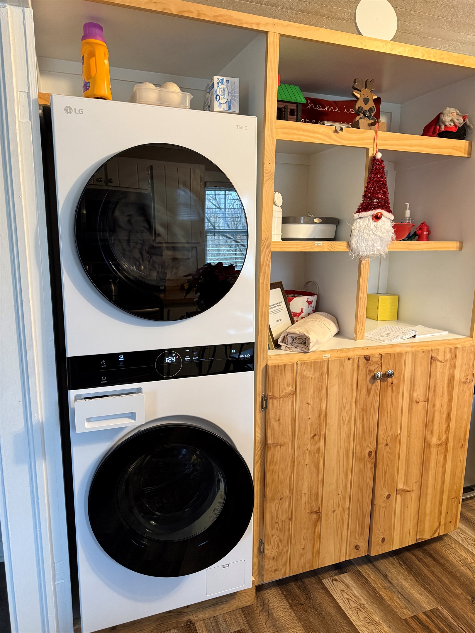 New LG Thinq Smart technolgy washer and ventless dryer installed November 2025