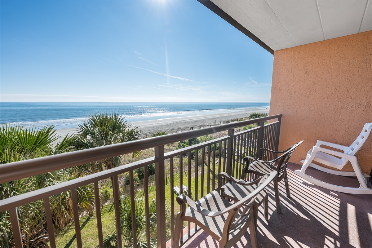 Amazing View from the Balcony!