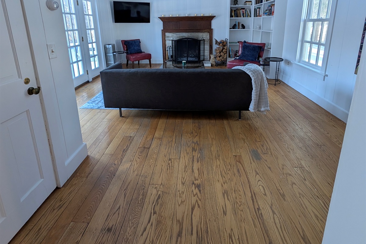 Living Room area with Fireplace