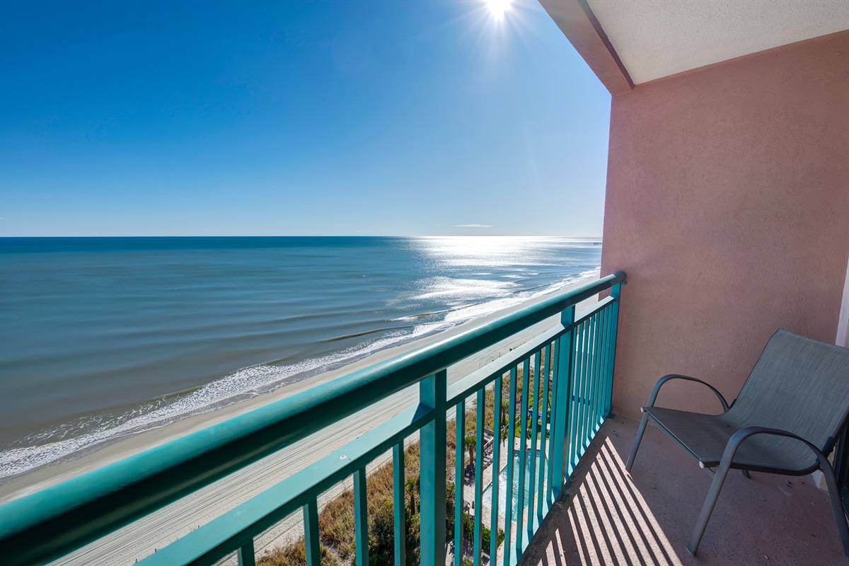 Amazing View from the Balcony!