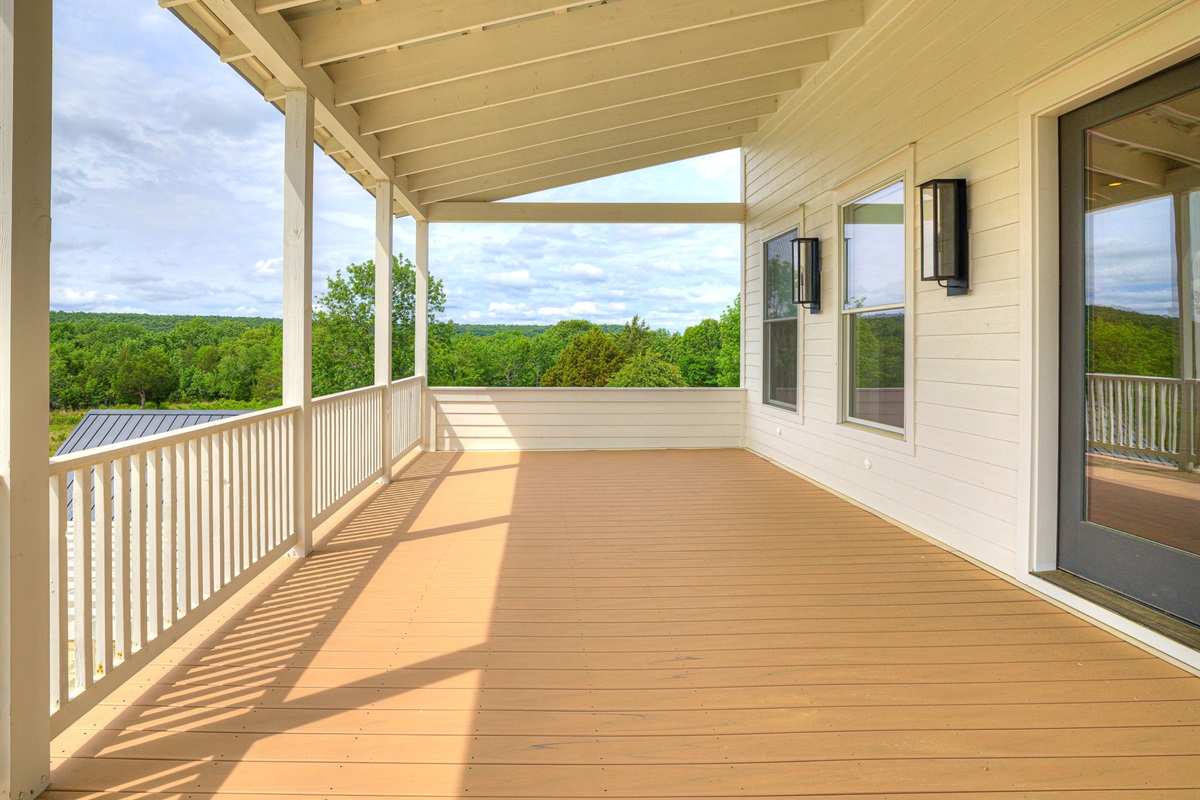 Balcony off of Primary Bedroom