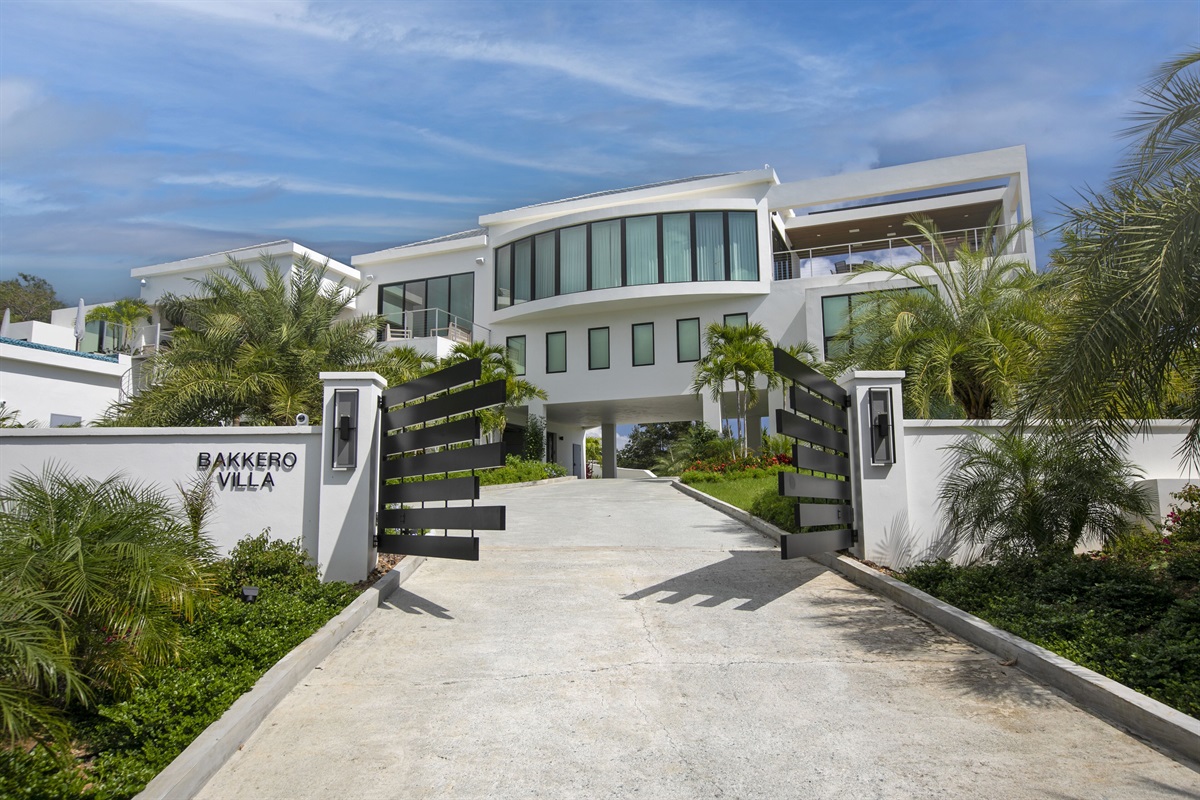 Bakkero Villa is gated for your privacy 