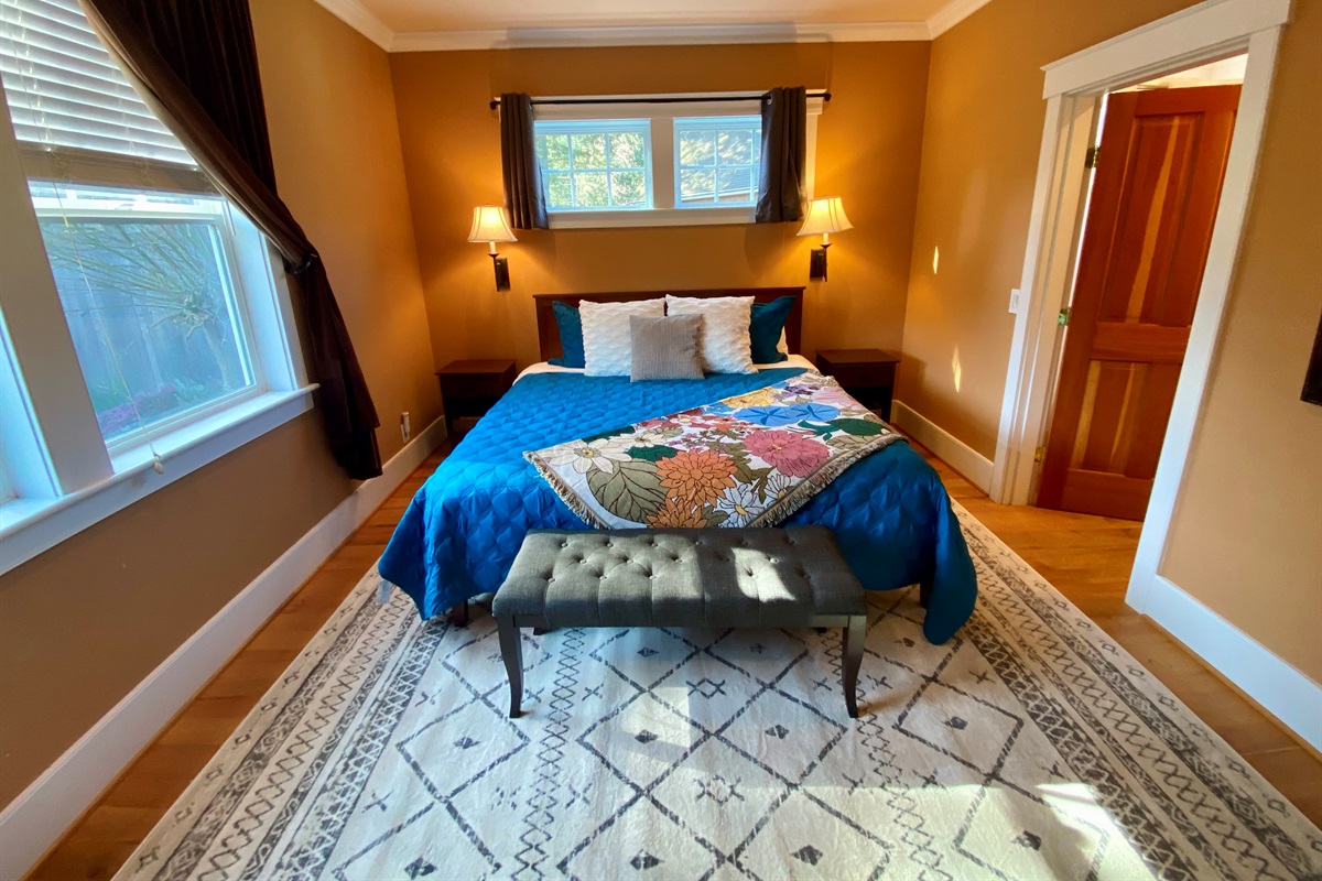 Main floor primary king bed room