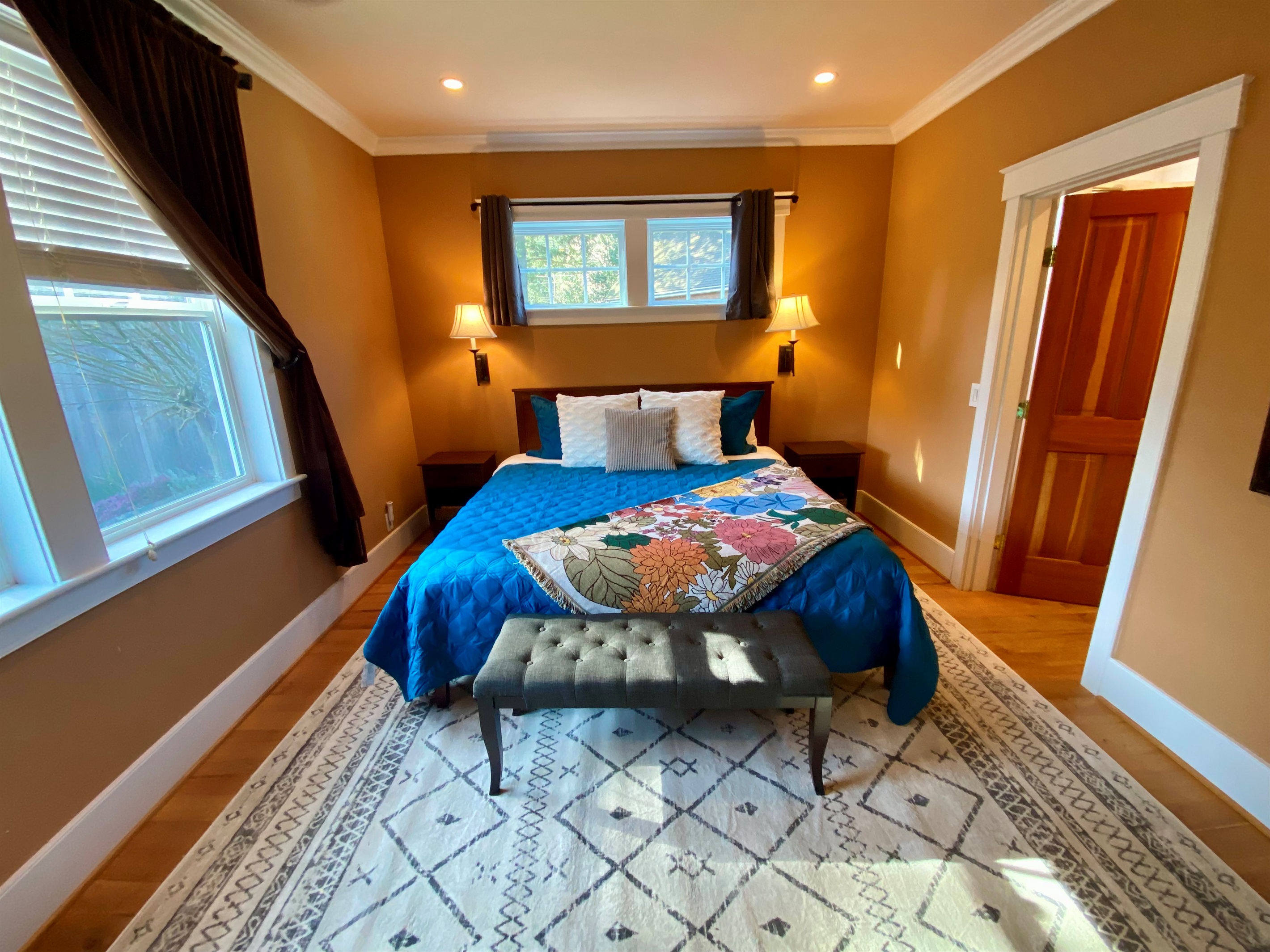 Main floor primary king bed room