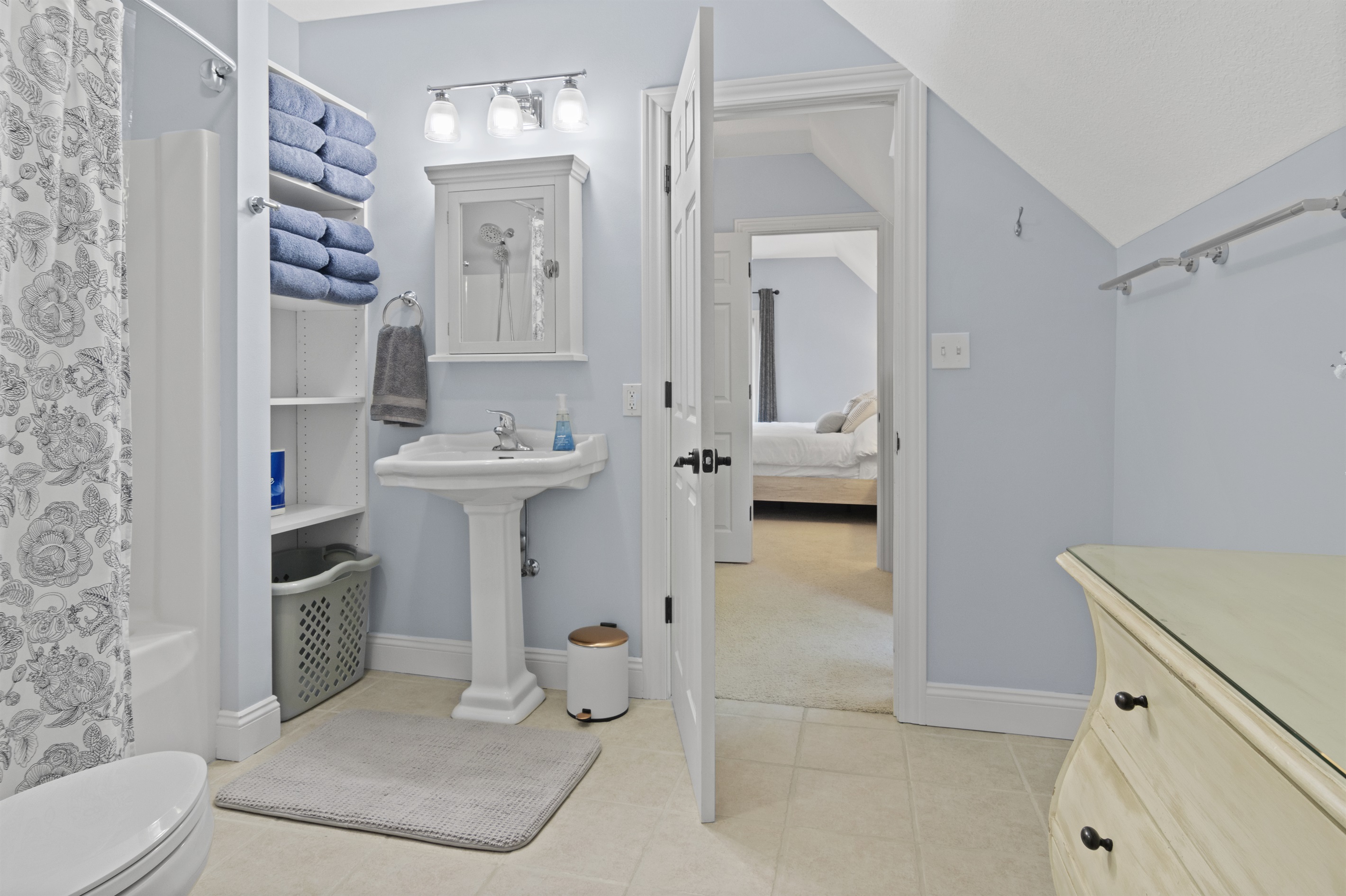 Jack-and-Jill bathroom