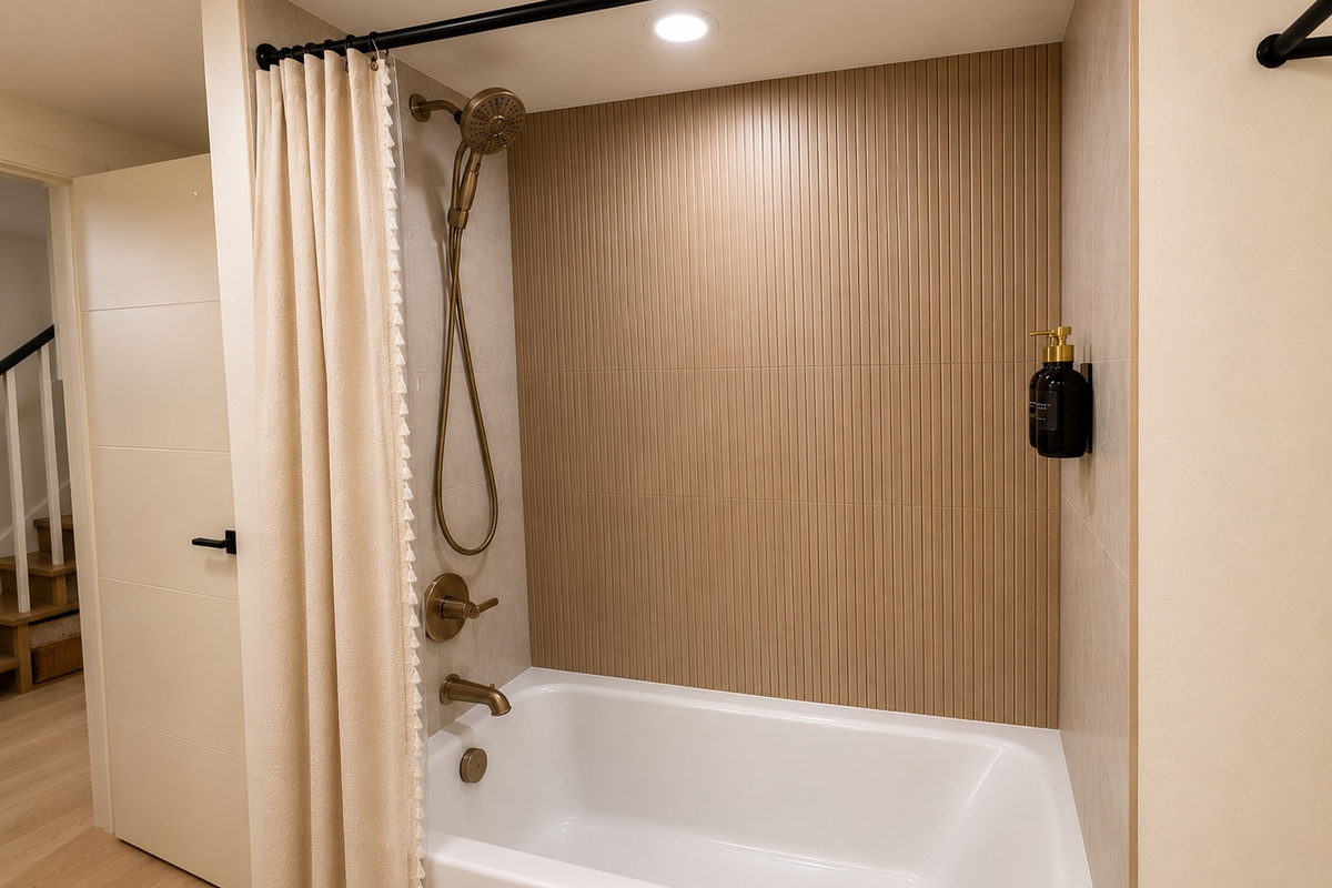 Lower level bathroom 