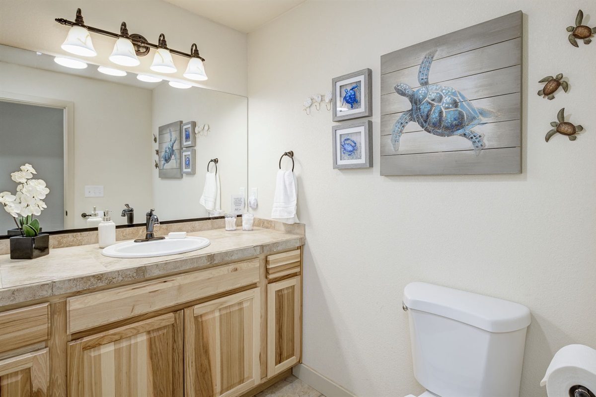 Bathroom 2 with a full bath tub