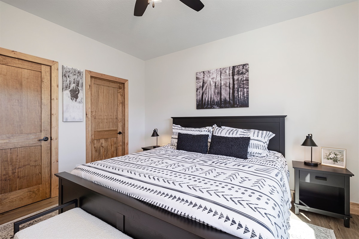 Main level king bedroom #3 w/ ensuite