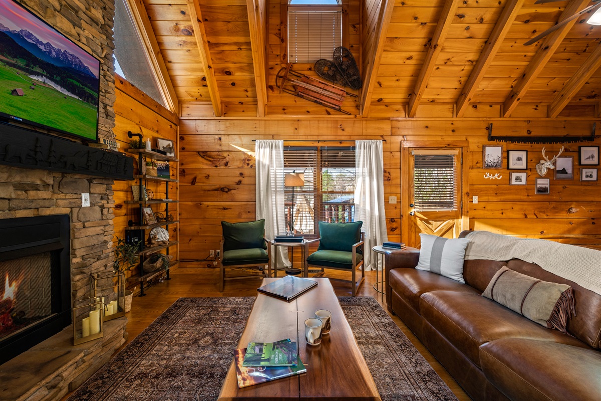 Plush seating designed for comfort, perfect for long conversations and slow evenings.