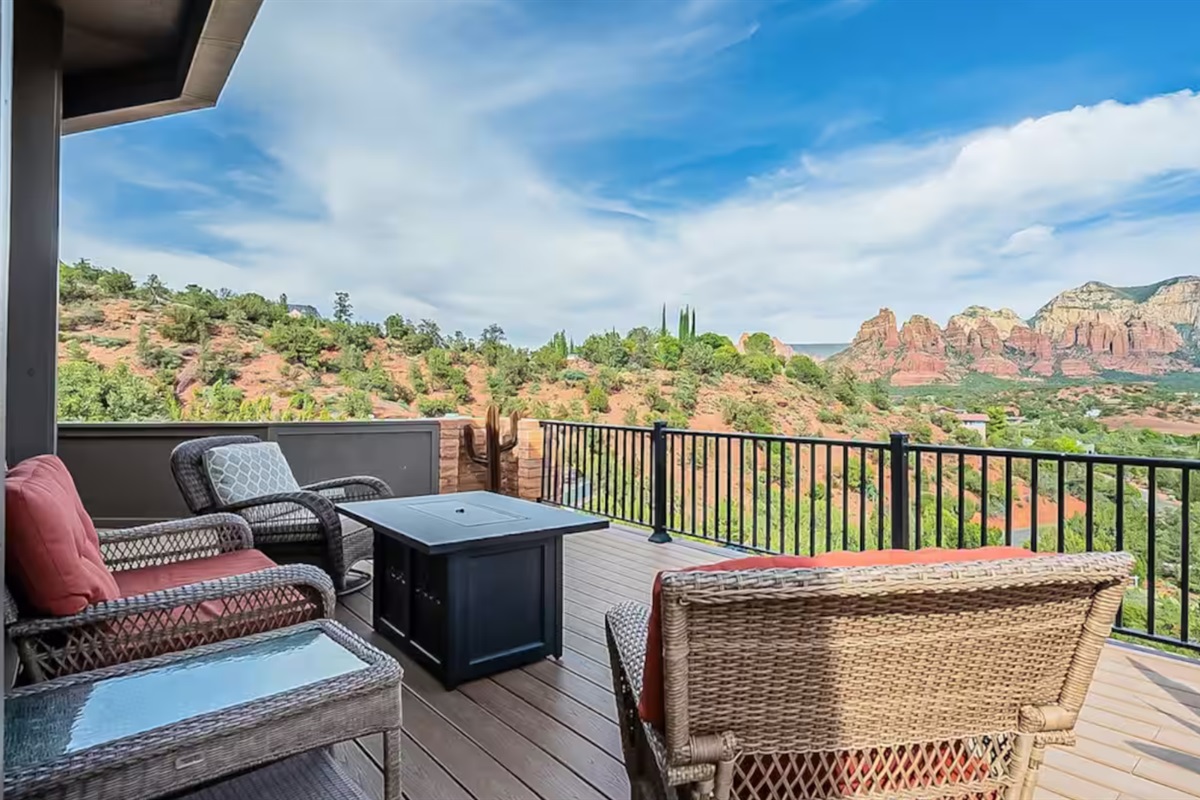 The view will never get old with or without conversation.