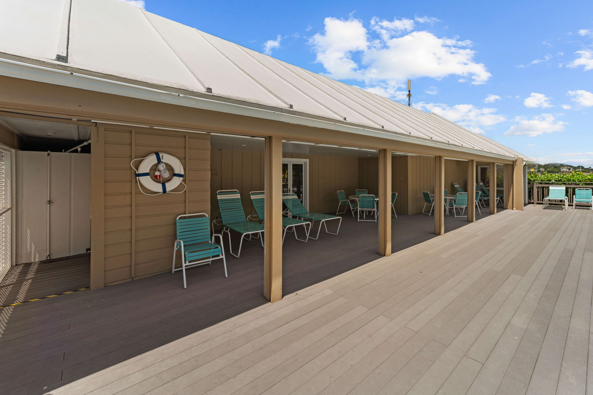Enjoy convenient access to the pool house just steps from the community pool.