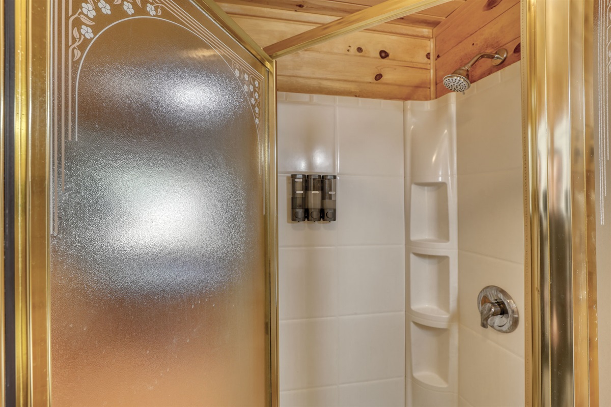 Bathroom with shower