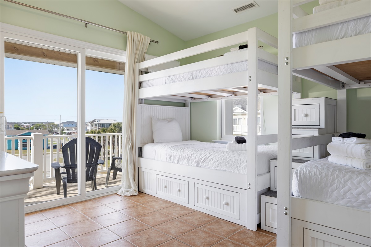 Bedroom 4: Twin over Twin | 3rd Floor