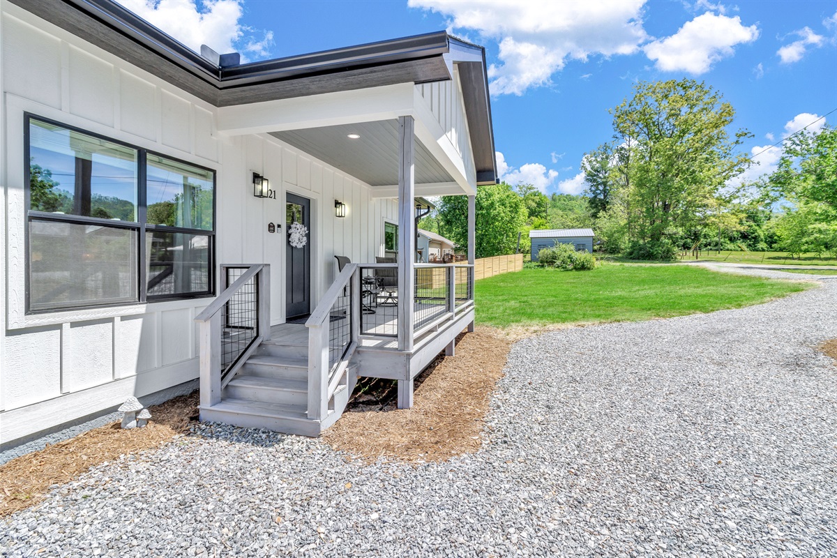 4 Steps to enter house
