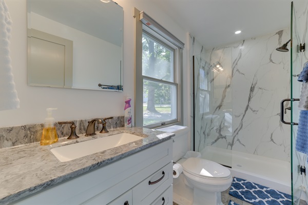 Bunkhouse bathroom