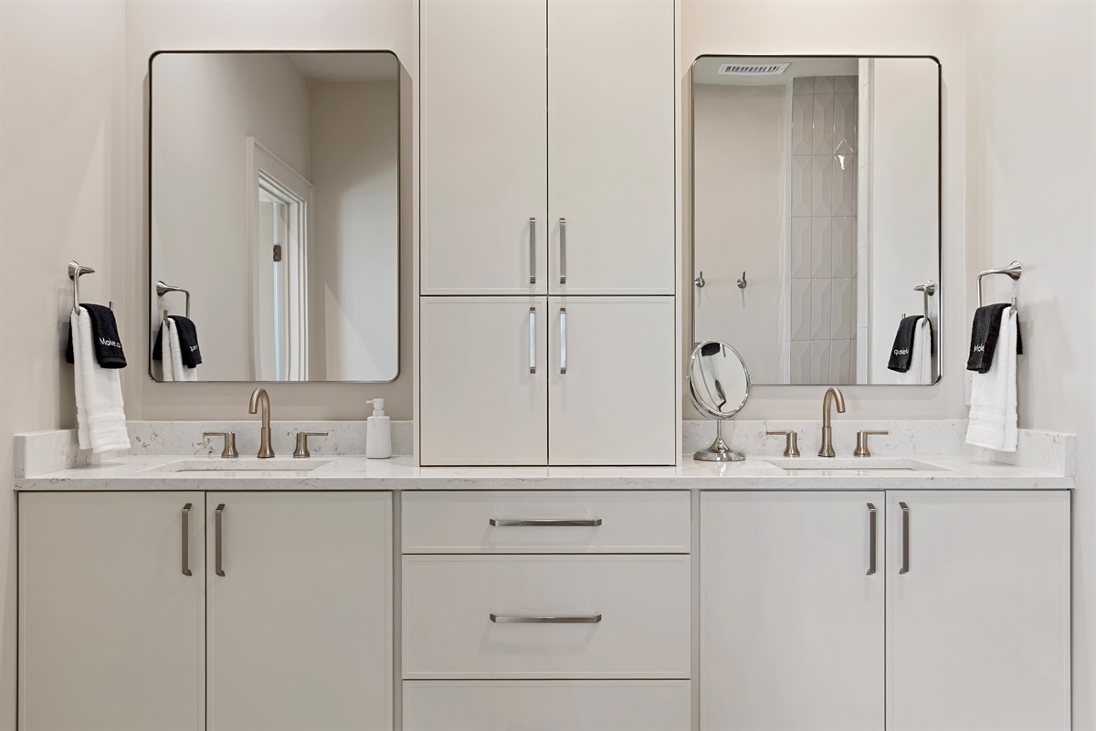Space for all your favorite creams and things