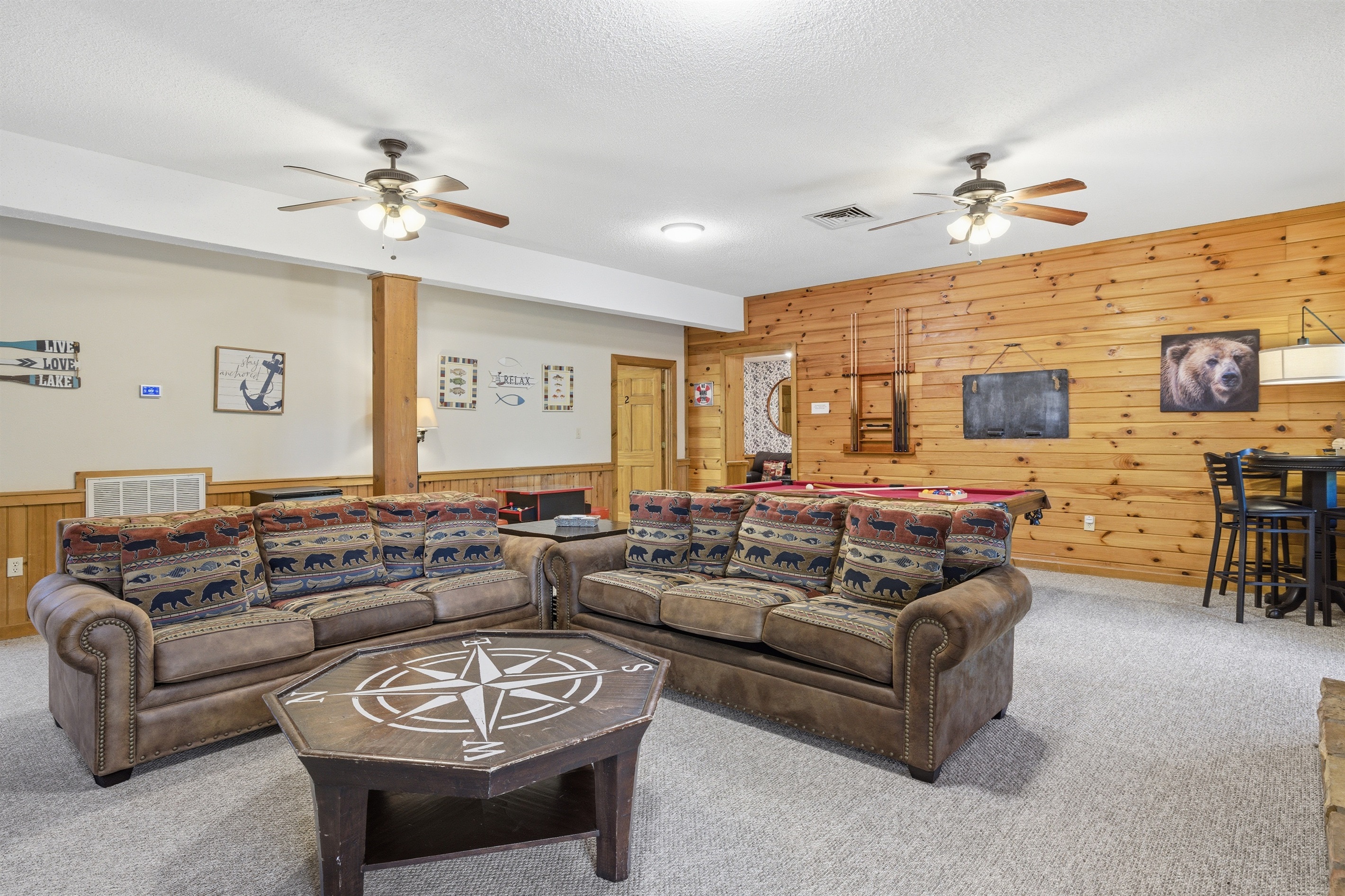 Lower-Level Living Room