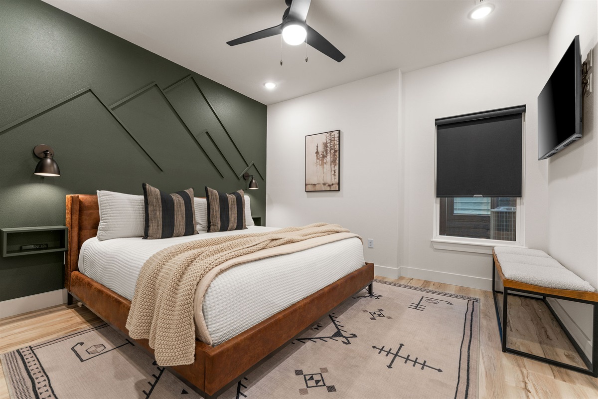 Main level King bedroom #6