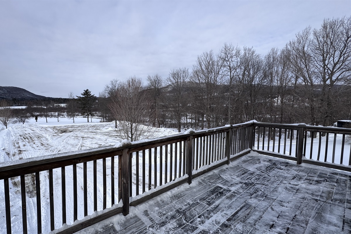 2nd-floor balcony, private to the Primary Bedroom