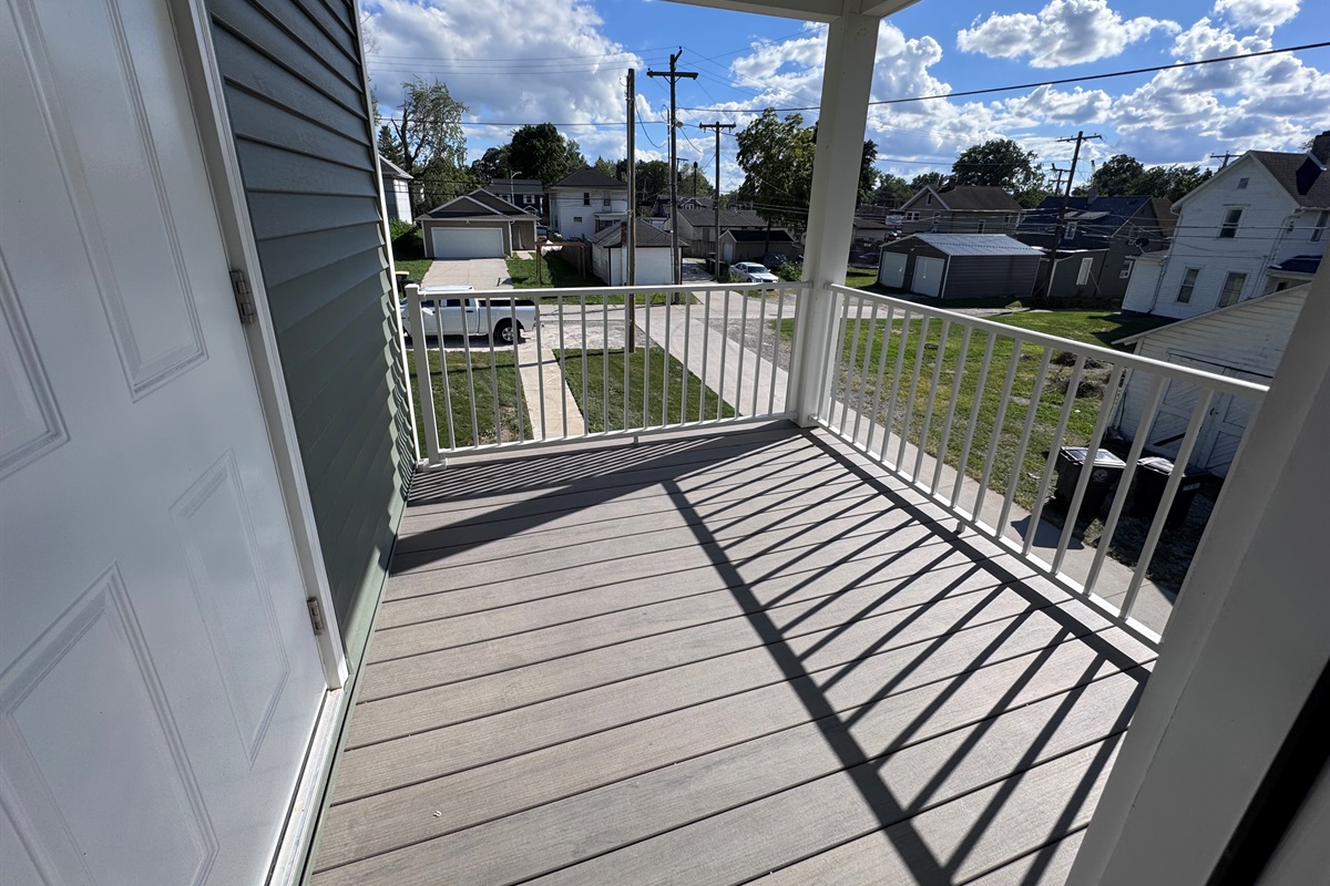 Back patio