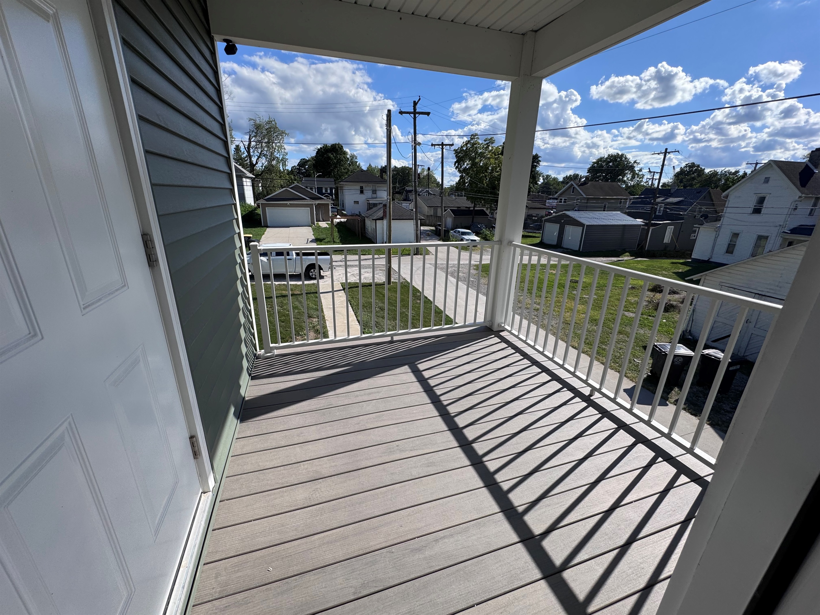 Back patio
