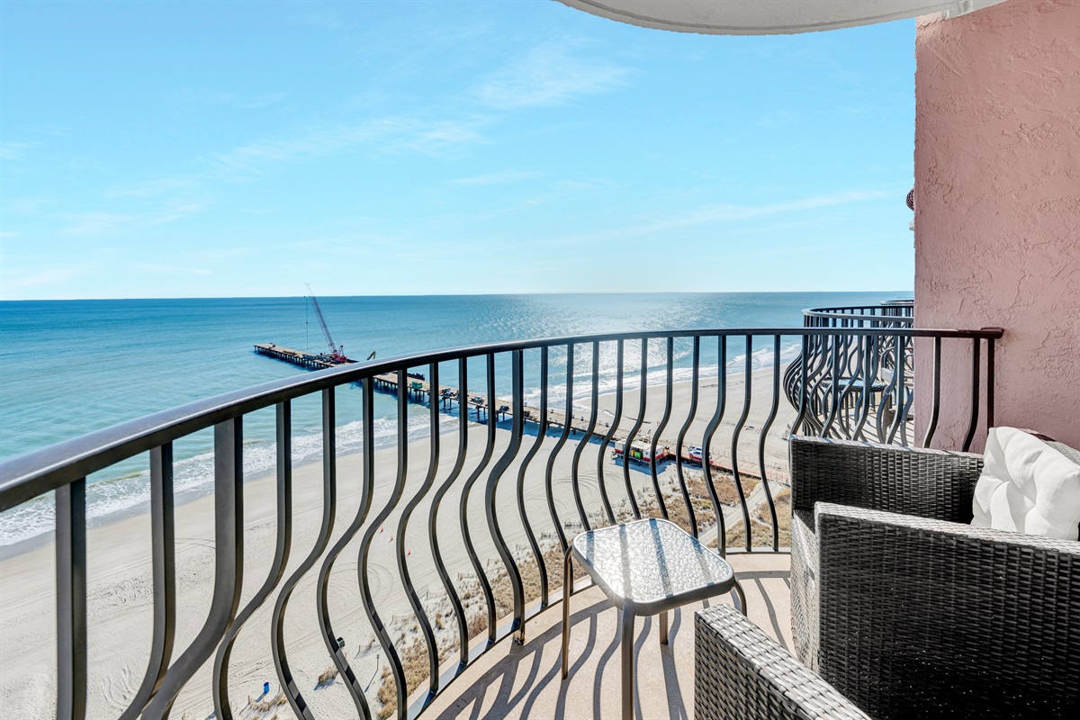 Amazing View from the Balcony!