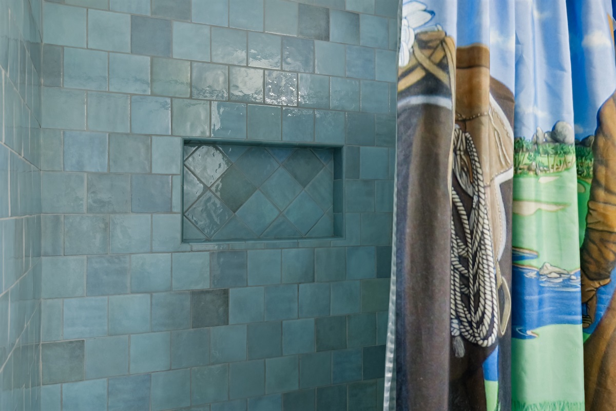Newly tiled and newer Bath Tub