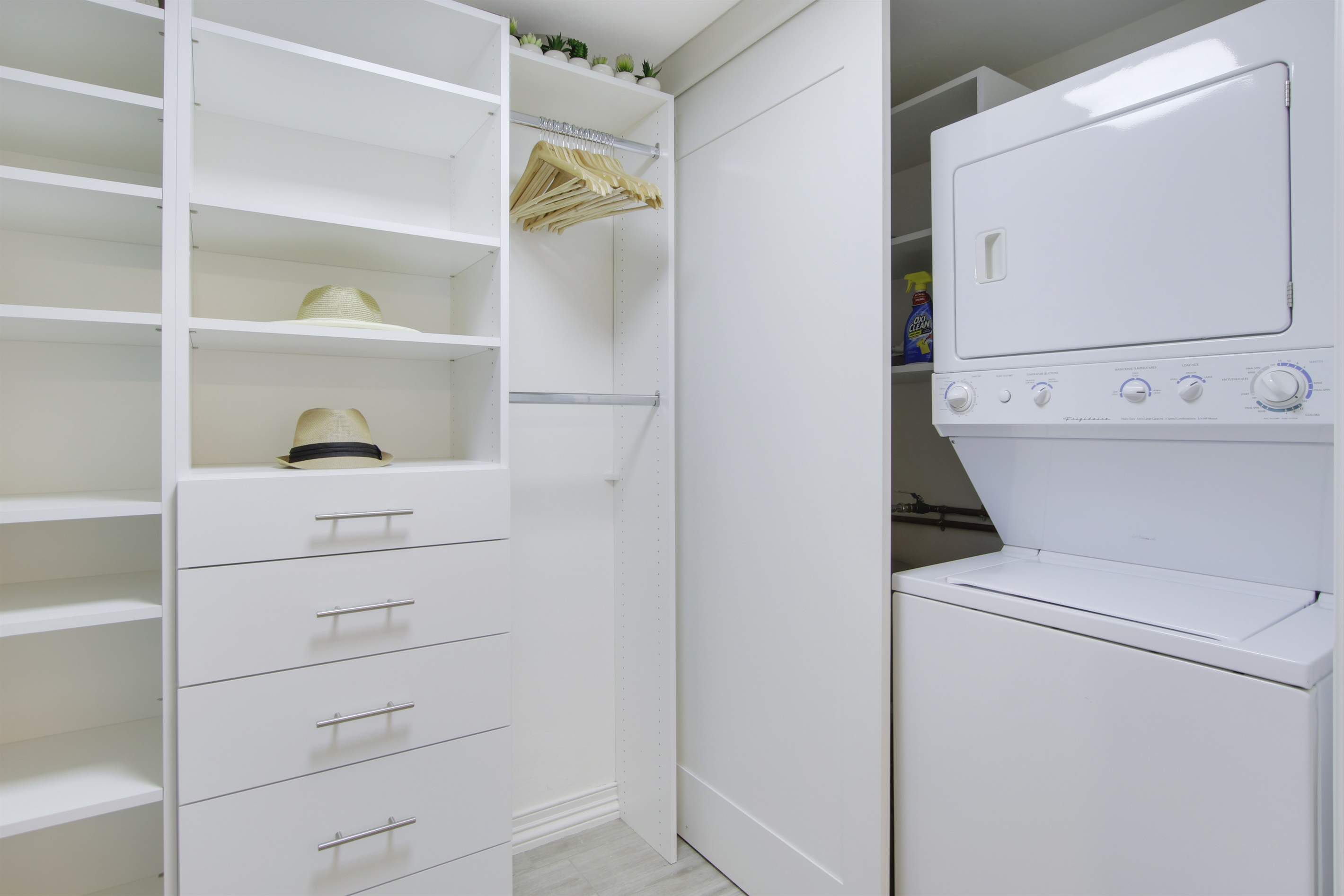 Compact washer and dryer