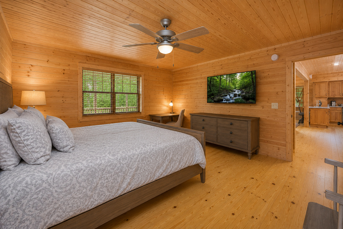 King Suite on Main Level
