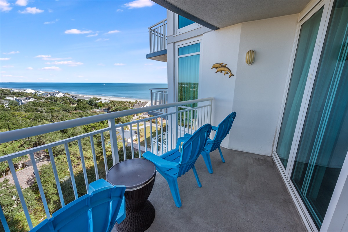 Amazing View from the Balcony!